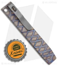 Maverick Customs 4" Ti Pocket Pry Bar Tool - Crosshatch Flamed 5 Maverick Customs 4" Ti Pocket Pry Bar Tool - Crosshatch Flamed -Rambo Knives Shop Maverick Customs 4in Ti Pocket Pry Bar Tool Crosshatch Flamed BHQ 126266 jr bottlecap