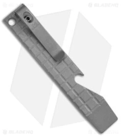 Maverick Customs Pocket Pry Bar Tool Frag Stonewash Titanium (4")