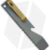 Maverick Customs Pocket Pry Bar Tool Milled Blue/Gold Titanium (4")