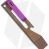 Maverick Customs Pocket Pry Bar Tool Milled Bronze/Purple Titanium (4")