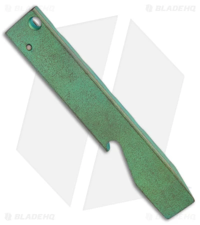 Maverick Customs Pocket Pry Bar Tool Rock Green/Copper Titanium (4") 2 Maverick Customs Pocket Pry Bar Tool Rock Green/Copper Titanium (4") - Image 2