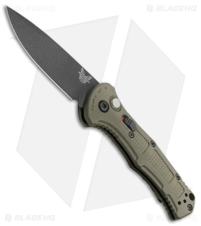 Benchmade Mini Claymore 9570BK-1 Automatic Knife Grivory OD Green (3" Black) 1 Benchmade Mini Claymore 9570BK-1 Automatic Knife Grivory OD Green (3" Black)