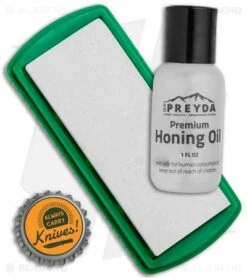 RH Preyda Natural Arkansas Mounted Sharpening Stone #30998 -Rambo Knives Shop RH Preyda Natural Arkansas Mounted Stone Sharpneing Stone 30998 BHQ 122339 jr bottlecap