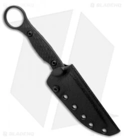 Toor Knives Anaconda Fixed Blade Knife Shadow Black G-10 (3.75" Black) 6 Toor Knives Anaconda Fixed Blade Knife Shadow Black G-10 (3.75" Black) -Rambo Knives Shop Toor Knives Anaconda Shadow Black Fixed Blade Black G10 3.75 BHQ 123643 LS Sheath