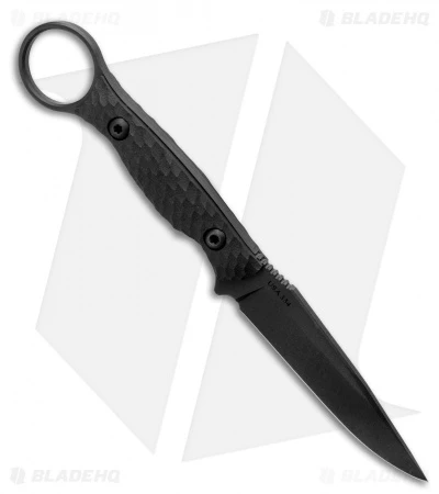 Toor Knives Anaconda Fixed Blade Knife Shadow Black G-10 (3.75" Black) 2 Toor Knives Anaconda Fixed Blade Knife Shadow Black G-10 (3.75" Black) - Image 2