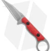 Toor Knives Jank Shank Tactical Fixed Blade Knife Red G-10 (3" Gray)