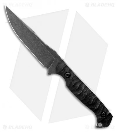 Toor Knives Krypteia Carbon Fixed Blade Knife Black G-10 (4" Black Stonewash) 1 Toor Knives Krypteia Carbon Fixed Blade Knife Black G-10 (4" Black Stonewash)