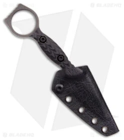 Toor Knives Viper Fixed Blade Knife Carbon Black G-10 (2.65" Black SW) -Rambo Knives Shop Toor Knives Viper Fixed Blade Knife Carbon Black G 10 Black SW BHQ 180600 KC sheath