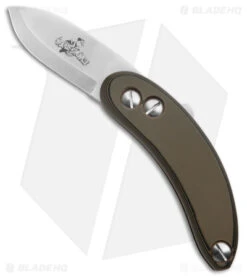 Woods Monkey LT. Wright Banana Peel Spear Point Green Camo G-10 (2.5" Satin)