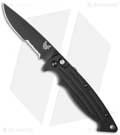 Benchmade Mini-Reflex II Automatic Knife (3.17" Black Serr) 2551SBK 1 Benchmade Mini-Reflex II Automatic Knife (3.17" Black Serr) 2551SBK