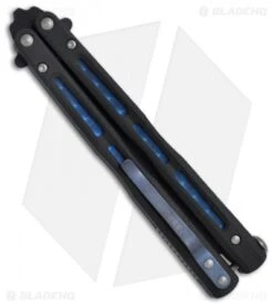 Benchmade 51BK Balisong Butterfly Knife G-10 Handle (4.25" Black) -Rambo Knives Shop benchmade 51bk bali song morph BHQ 9249 jr side