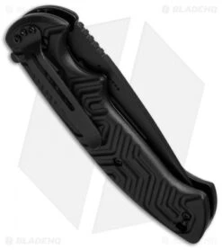 CRKT Acquisition Liner Lock Flipper Knife Black GRN (3.4" Black) 2037 -Rambo Knives Shop ckrt acquisition 2037 cm side