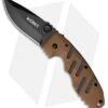 CRKT Ryan Seven Liner Lock Knife Tan (3.5" Black) 6803DZ