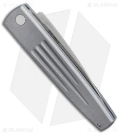 Vintage Benchmade 1000S Auto Spike Automatic Knife Pewter (3.6" Satin Serr) -Rambo Knives Shop vintage benchmade 1000S spike pewter BHQ 37811 er side